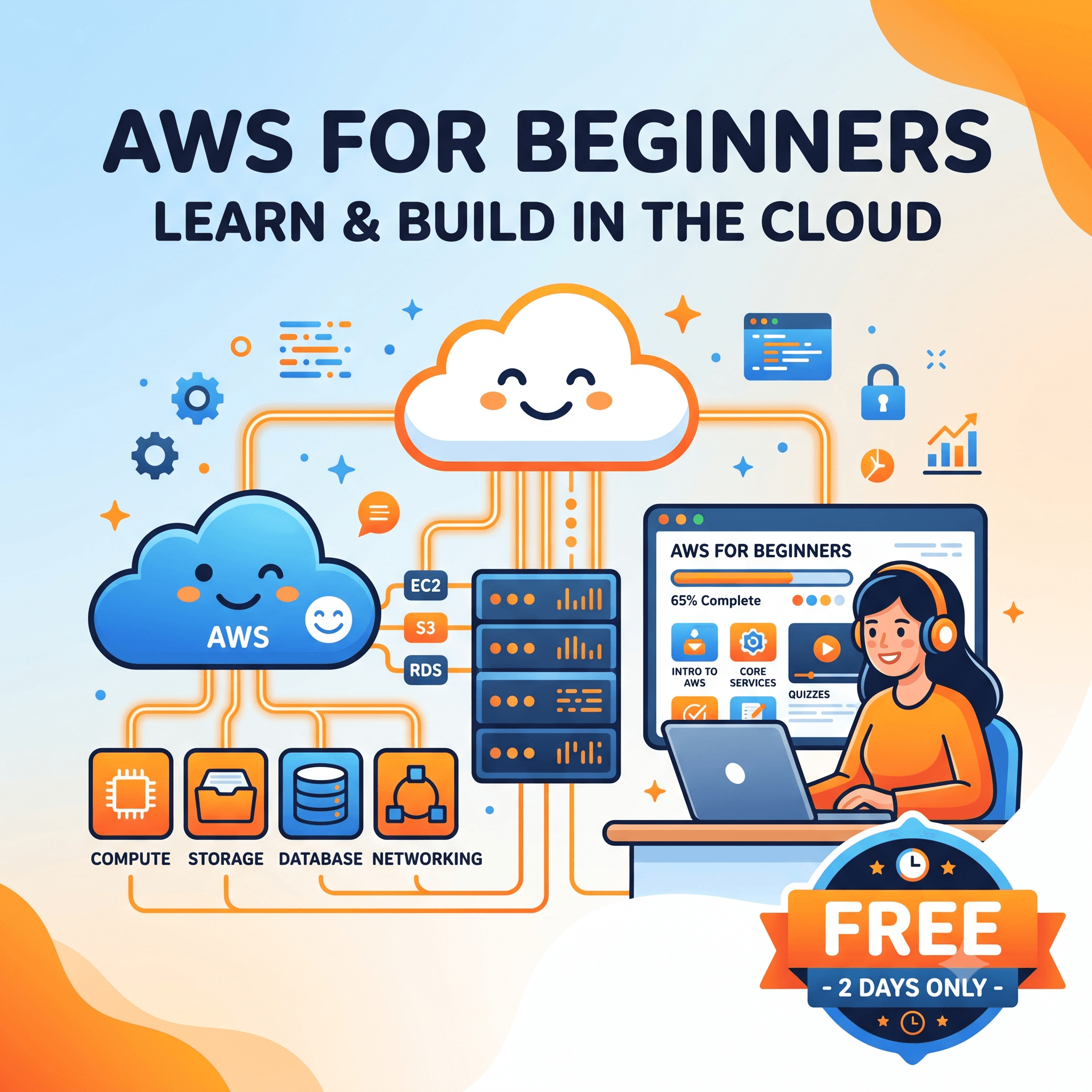 AWS для початківців: з чого почати вивчати хмарні технології (і безкоштовний курс)