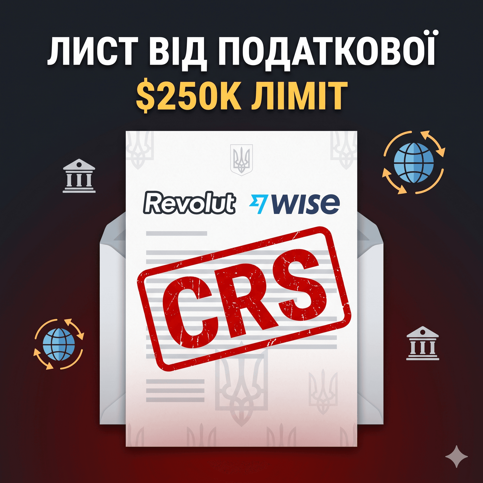 Лист від податкової про Revolut і Wise: що робити і чи варто панікувати