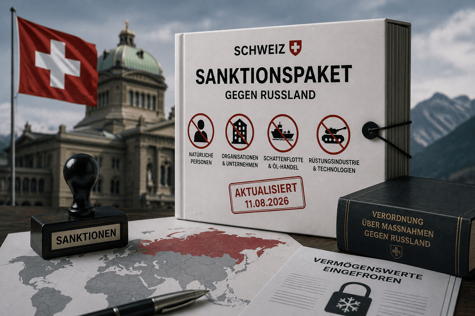 Швейцарія розширила санкції проти Росії: до списку потрапили 9 осіб та 45 організацій