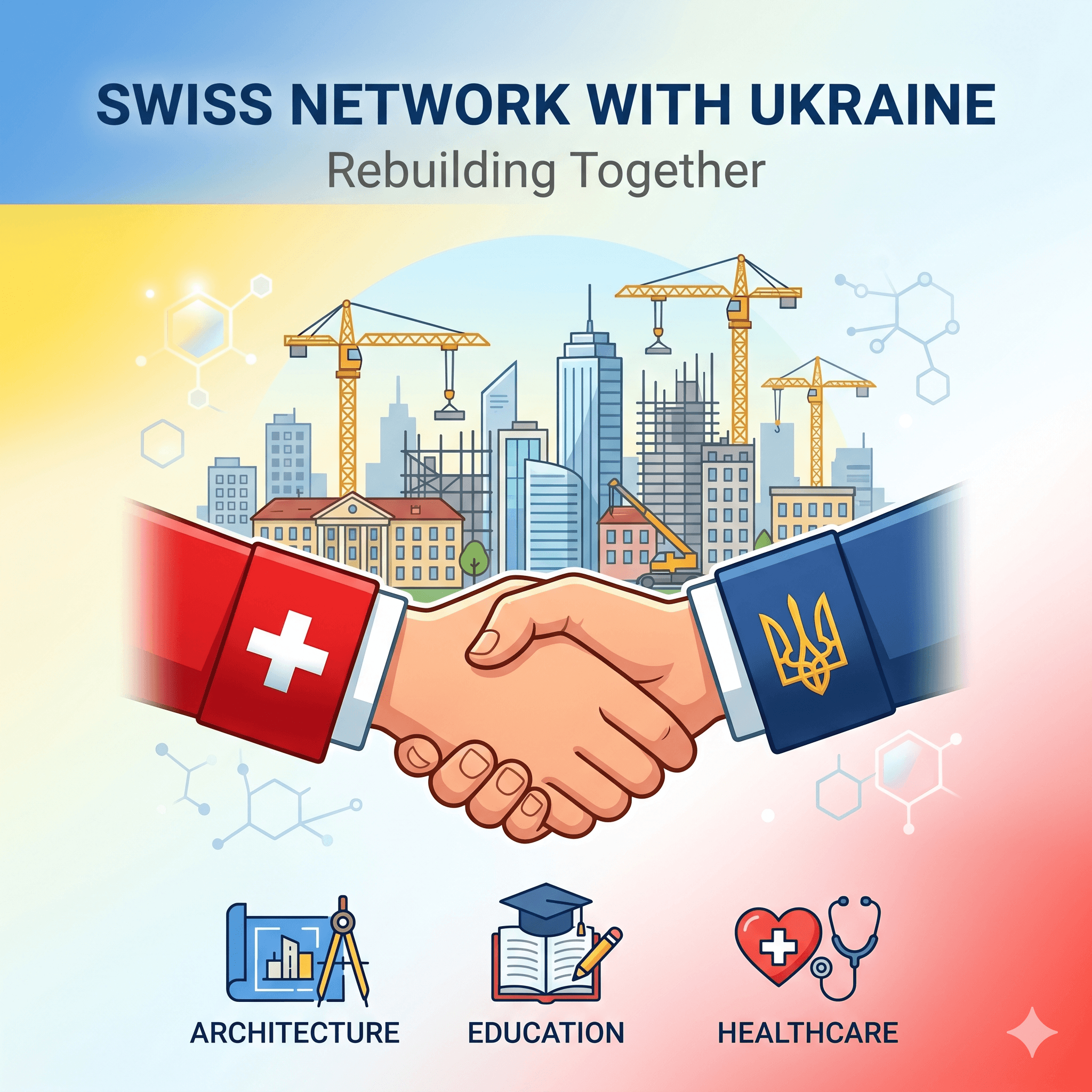 Swiss Network with Ukraine: як Швейцарія допомагає відновленню через знання