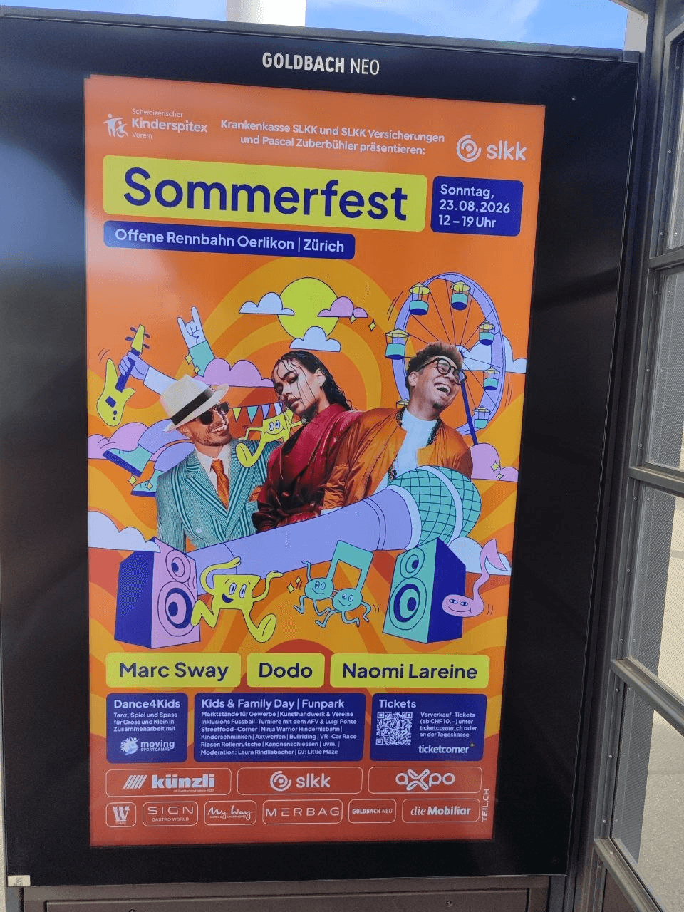 Постер Sommerfest на Rennbahn Oerlikon