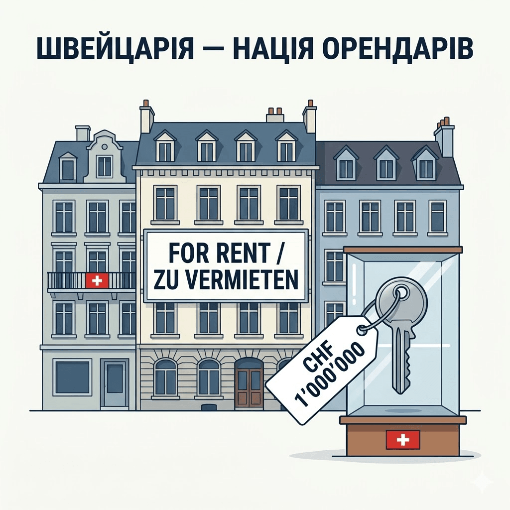 Чому у Швейцарії важко купити житло — і чому це нація орендарів