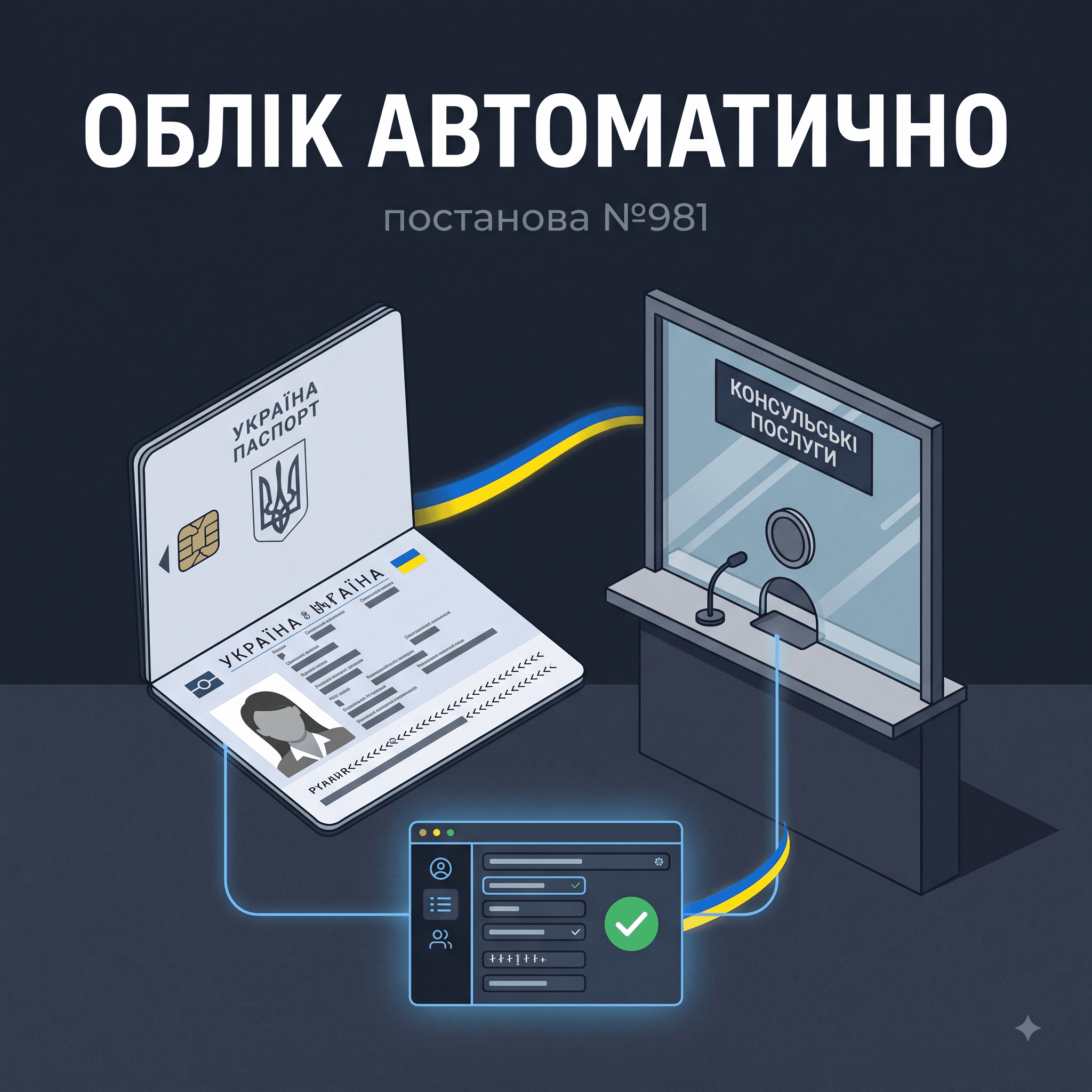 Військовий облік за кордоном по-новому: що насправді змінює постанова №981